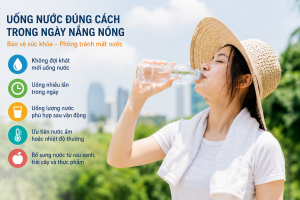 Nắng nóng kéo dài: Chuyên gia hướng dẫn cách uống nước đúng để tránh mất nước