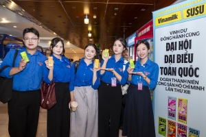 Vinamilk đồng hành cùng Đại hội Đoàn toàn quốc lần thứ XIII
