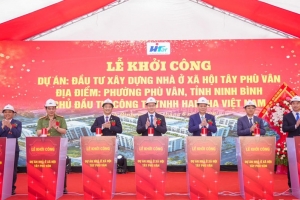 Ninh Bình khởi công Dự án nhà ở xã hội Tây Phù Vân