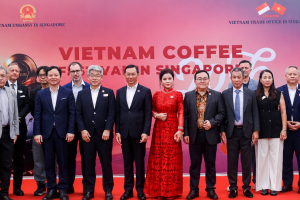 Cà phê Việt khẳng định vị thế tại Singapore, mở rộng cánh cửa ra thị trường toàn cầu