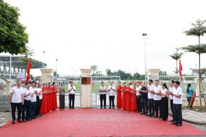 Xã Đầm Hà (Quảng Ninh): Gắn biển 6 công trình chào mừng kỷ niệm 1 năm thực hiện chính quyền địa phương 2 cấp