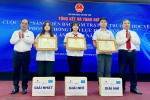 Bắc Ninh dẫn đầu toàn quốc cuộc thi sáng kiến phòng chống bạo lực học đường