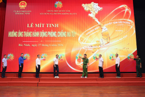 Bắc Ninh quyết tâm xây dựng xã, phường, đặc khu không ma túy