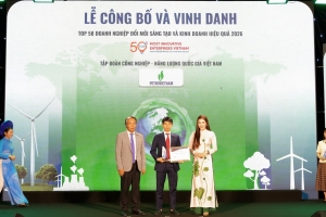 Petrovietnam khẳng định vị thế với danh hiệu Top đầu Doanh nghiệp Đổi mới sáng tạo và Kinh doanh hiệu quả năm 2026