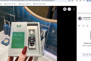 Nhiều sản phẩm Dr Mai tiếp tục được rao bán dù doanh nghiệp đã chấm dứt sản xuất