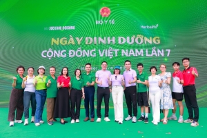 Herbalife Việt Nam đồng hành cùng Báo Sức khỏe & Đời sống tổ chức Ngày Dinh dưỡng cộng đồng Việt Nam lần 7
