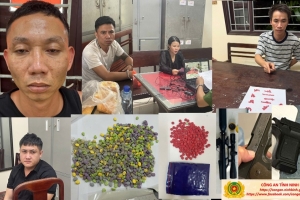Công an tỉnh Ninh Bình triệt phá đường dây ma túy liên tỉnh quy mô lơn, bắt giữ 94 đối tượng