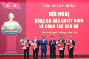 Lâm Đồng điều động, luân chuyển 10 cán bộ chủ chốt đáp ứng yêu cầu nhiệm vụ giai đoạn mới