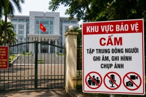 Bắc Ninh: Quy định về khu vực bảo vệ, cấm tập trung đông người, cấm ghi âm, ghi hình, chụp ảnh