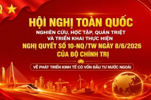 Hội nghị toàn quốc quán triệt và triển khai Nghị quyết số 10-NQ/TW của Bộ Chính trị về phát triển kinh tế có vốn đầu tư nước ngoài
