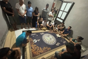 Bắc Ninh: Triệt phá sới bạc dựng "boongke", bắt giữ 21 người liên quan