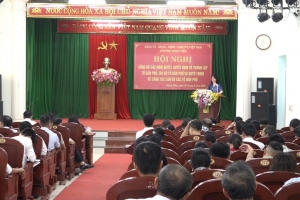 Thanh Hóa: Phường Đông Tiến hoàn tất kiện toàn 25 tổ dân phố, chi bộ sau sắp xếp