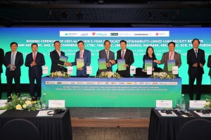 VPBank cùng 15 định chế tài chính quốc tế ký kết khoản vay hợp vốn liên kết bền vững đầu tiên trị giá 1,44 tỷ USD