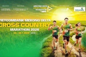 Hơn 5.000 vận động viên tham gia Giải Vietcombank Mekong Delta Cross Coutry Marathon 2026