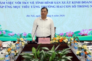 Phó Thủ tướng Thường trực Phạm Gia Túc làm việc với TKV về thúc đẩy tăng trưởng hai con số