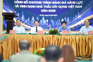 Khởi động chương trình đánh giá năng lực và vinh danh nhà thầu xây dựng Việt Nam 2026