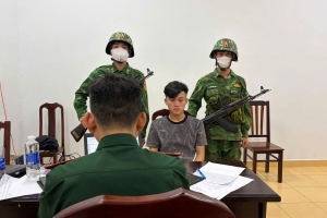 Biên phòng Phước Hải bắt quả tang đối tượng tàng trữ trái phép chất ma túy