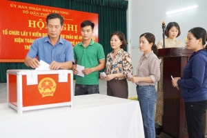 Bắc Ninh hoàn thành lấy ý kiến Nhân dân về Đề án sắp xếp thôn, tổ dân phố
