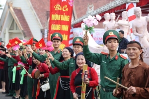 Tháng Bảy đậm dấu ấn tri ân, lan tỏa giá trị truyền thống tại Làng Văn hóa - Du lịch các dân tộc Việt Nam