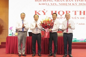 Ông Nguyễn Trọng Hiếu được bầu giữ chức Phó Chủ tịch UBND tỉnh Hà Tĩnh