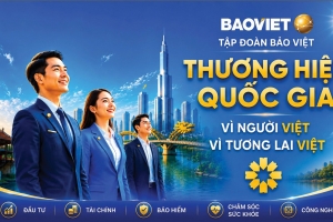 Bảo Việt đứng đầu Top 10 Thương hiệu mạnh nhất Việt Nam năm 2026