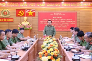 Công an Quảng Trị chủ động phương án bảo đảm tuyệt đối an ninh Lễ hội Vì Hòa bình năm 2026