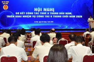 Ngành Thuế thu ngân sách 6 tháng đầu năm ước đạt trên 1.382.330 tỷ đồng