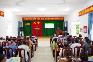 Phối hợp tuyên truyền chống khai thác IUU và truyền thông bảo đảm an ninh, an toàn dầu khí cho ngư dân xã Long Hải