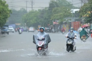 Thời tiết ngày 4/7: Bắc Bộ mưa to, nhiều nơi có nguy cơ ngập úng
