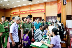 Công an tỉnh Phú Thọ: Phối hợp triển khai thu nhận mẫu ADN của thân nhân liệt sỹ