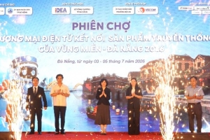 Đà Nẵng: Khai mạc Phiên chợ thương mại điện tử kết nối sản phẩm truyền thống vùng miền