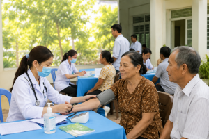 Đồng Tháp: Gần 70% dân số được khám sức khỏe miễn phí, đẩy nhanh số hóa dữ liệu y tế