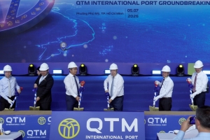 Động thổ Cảng quốc tế QTM gần 6.900 tỷ đồng tại TP.HCM