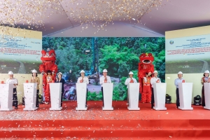 Đại Quang Minh khởi công Dự án thành phần 1: Đầu tư xây dựng đoạn từ cầu Mã Đà đến ngã ba Bà Hào