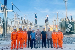 BA3 hoàn thành nghiệm thu và đưa vào vận hành dự án Đường dây và TBA 110kV VSIP 6, tỉnh Nghệ An