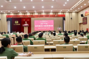 Công an tỉnh Quảng Ninh sơ kết công tác 6 tháng đầu năm