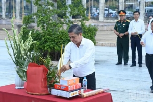 Cần Thơ lấy 1.324 mẫu hài cốt liệt sĩ chưa có thông tin tại Nghĩa trang Liệt sĩ Ô Môn