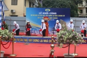 Hà Nội khởi công dự án chung cư tại 51 Huỳnh Thúc Kháng