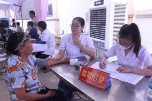 Ninh Bình đẩy nhanh tiến độ khám sức khỏe miễn phí cho người dân