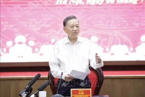 Tổng Bí thư, Chủ tịch nước Tô Lâm: Hà Nội phải tăng trưởng nhanh hơn, chất lượng phát triển phải tốt hơn