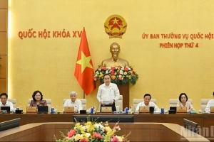 Khai mạc Phiên họp thứ 4 của Ủy ban Thường vụ Quốc hội