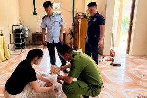 Thanh Hóa: Xử phạt cơ sở kinh doanh, buộc tiêu hủy 27 kg xúc xích không rõ nguồn gốc