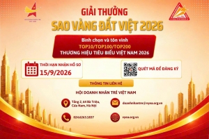 Phát động Giải thưởng Sao Vàng đất Việt 2026