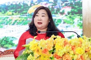 Bà Nguyễn Thị Chín được bầu giữ chức Chủ tịch Hội Chữ thập đỏ tỉnh Lâm Đồng khóa I, nhiệm kỳ 2026 - 2031