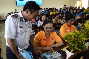 Bộ Tư lệnh Vùng Cảnh sát biển 3 tuyên truyền về biển, đảo và phòng, chống khai thác IUU