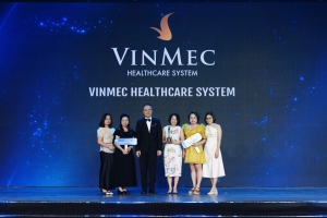 Vinmec “lập hat-trick” tại HR Asia Awards, khẳng định chiến lược lấy con người làm gốc