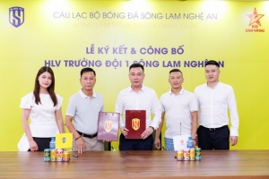 Sông Lam Nghệ An gia hạn hợp đồng với HLV Văn Sỹ Sơn