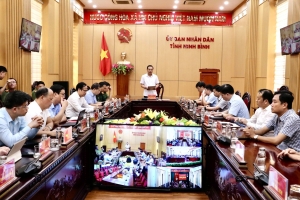 Ninh Bình triển khai thử nghiệm IOC và ứng dụng Công dân số NinhBinh-S