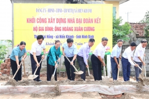 Ninh Bình: Xã Hiển Khánh chung tay xóa nhà tạm, nhà dột nát