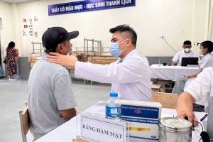 Hà Nội: Phường Ô Chợ Dừa khám sức khỏe định kỳ cho người có công với cách mạng
